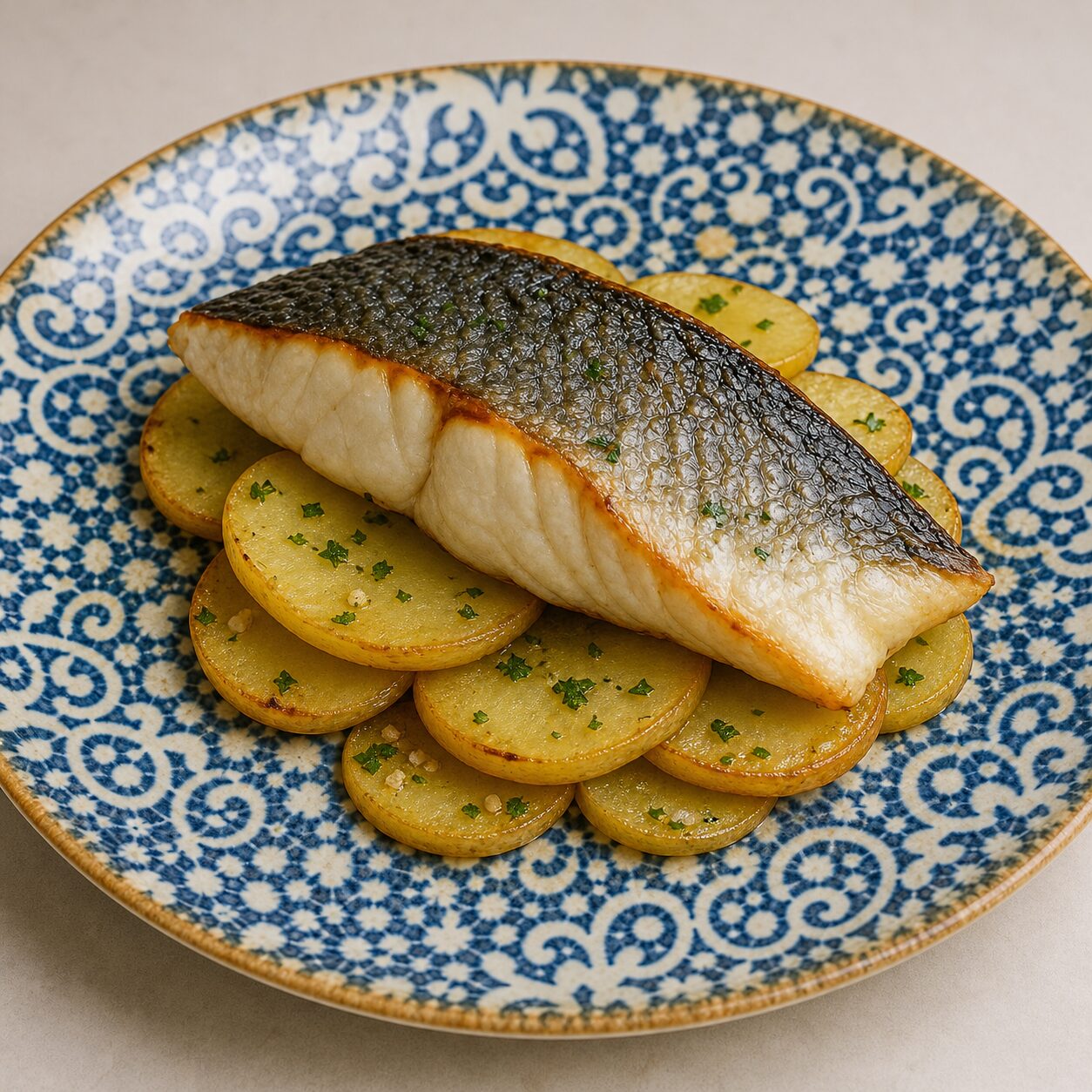 Lubina de Stero al Horno